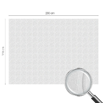 Frostad fönsterfilm med färgat mönster Grå valv