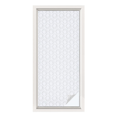 Solfilm fönster insynsskydd Geometriska former