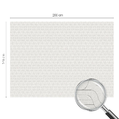 Fönsterfilm med mosaikmönster Vågiga linjer