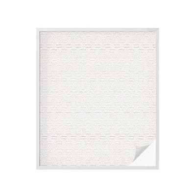 Fönsterfilm med mosaikmönster Vågiga linjer