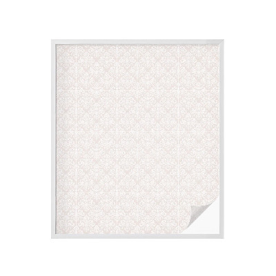 Frostfilm med dekorativt mönster Växtprydnad