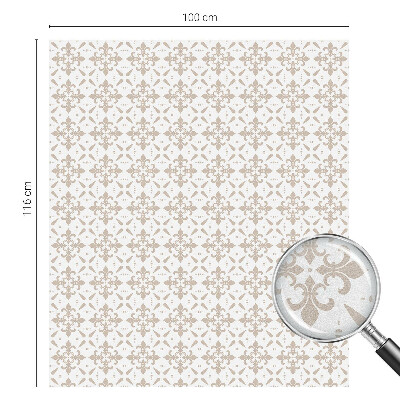 Dekorplast till fönster mosaik Eleganta mönster