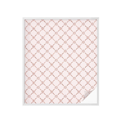 Dekorplast till fönster mosaik Blommönster