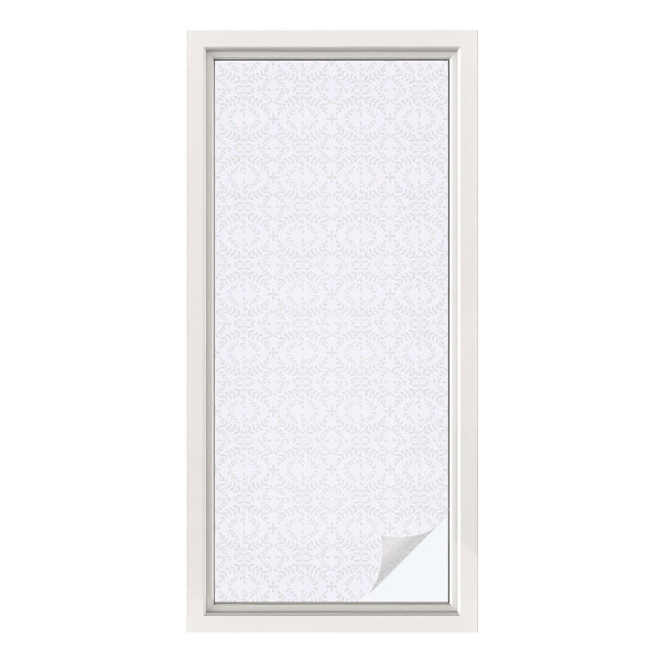 Fönsterfilm med mosaikmönster Växtsymmetri