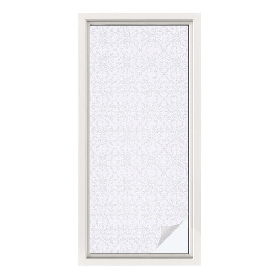 Fönsterfilm med mosaikmönster Växtsymmetri