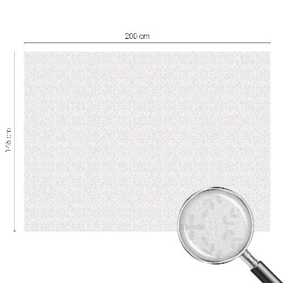 Fönsterfilm med mosaikmönster Växtsymmetri