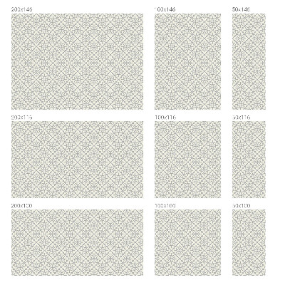 Frostfilm med dekorativt mönster Blommiga rosetter