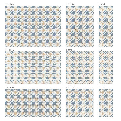 Frostad fönsterfilm med färgat mönster Blommig skönhet