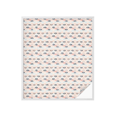 Frostfilm med dekorativt mönster Fläktmönster