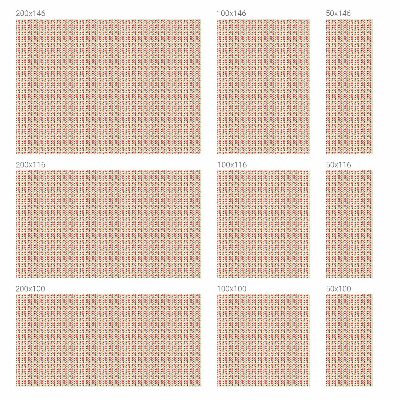 Dekorplast till fönster mosaik Retroblad