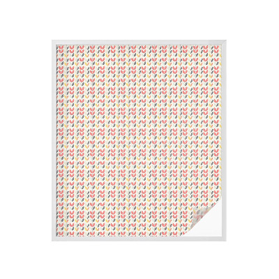 Dekorplast till fönster mosaik Retroblad