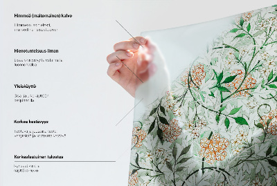 Dekorplast till fönster mosaik Retroblad