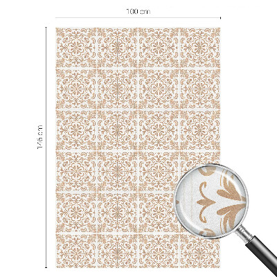 Fönsterfilm med mosaikmönster Klassisk prydnad