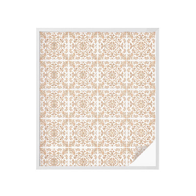 Fönsterfilm med mosaikmönster Klassisk prydnad