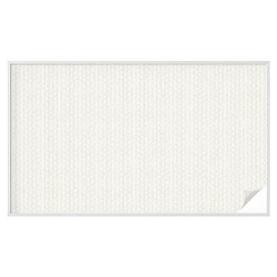 Frostad fönsterfilm med färgat mönster Delikat rosett