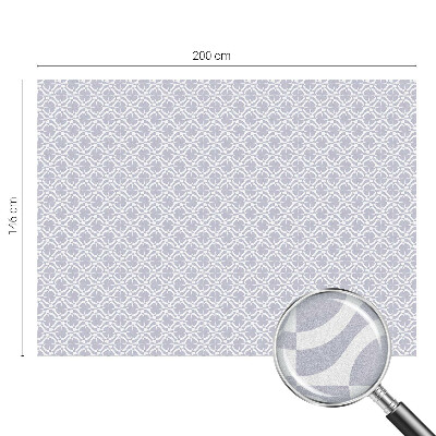 Solfilm fönster insynsskydd Lila symmetri