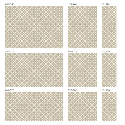 Fönsterfilm med mosaikmönster Geometriska löv