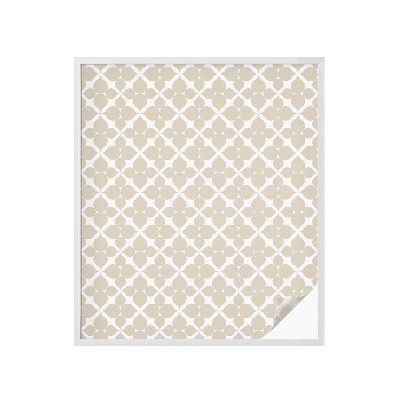 Fönsterfilm med mosaikmönster Geometriska löv