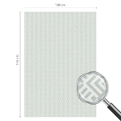 Solfilm fönster insynsskydd Geometriskt motiv