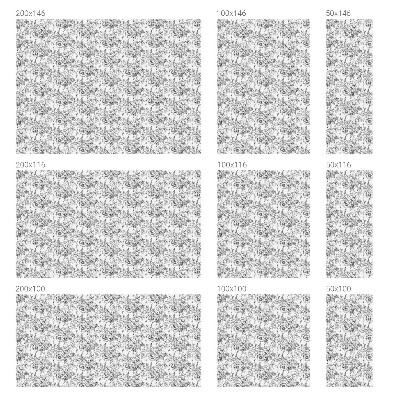 Frostfilm med dekorativt mönster Blommig elegans