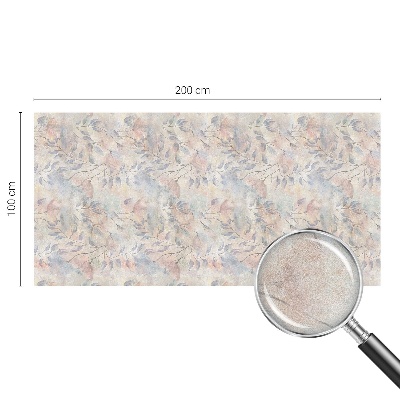 Frostad fönsterfilm med färgat mönster Ändrande effekt