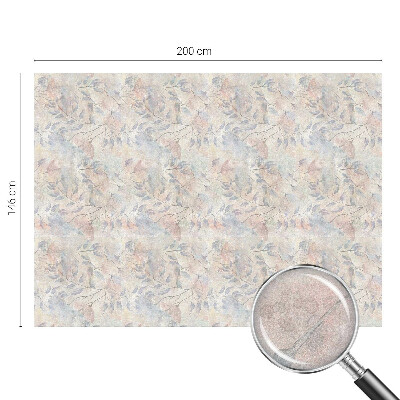 Frostad fönsterfilm med färgat mönster Ändrande effekt