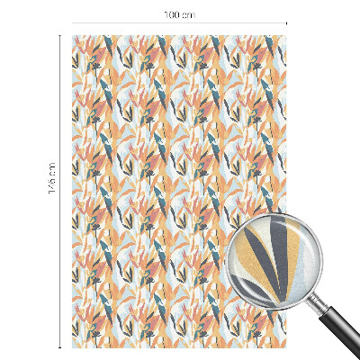 Dekorplast till fönster mosaik Botanisk energi