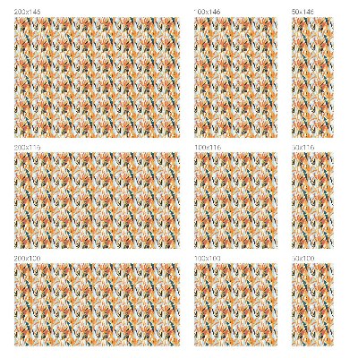 Dekorplast till fönster mosaik Botanisk energi