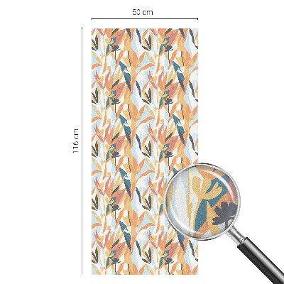 Dekorplast till fönster mosaik Botanisk energi