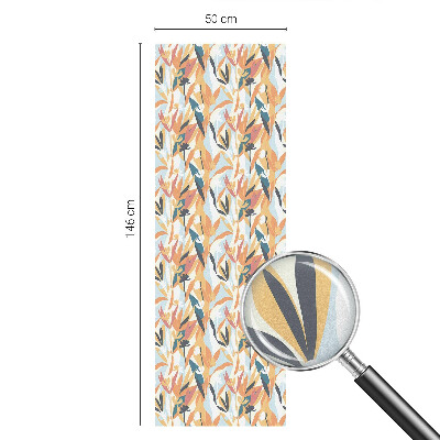 Dekorplast till fönster mosaik Botanisk energi