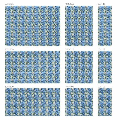 Fönsterfilm med mosaikmönster Blommig charm