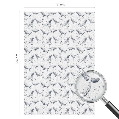 Fönsterfilm med mosaikmönster Havsdjur