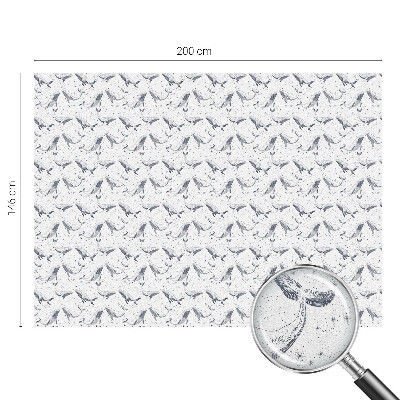 Fönsterfilm med mosaikmönster Havsdjur