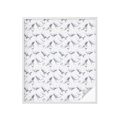 Fönsterfilm med mosaikmönster Havsdjur