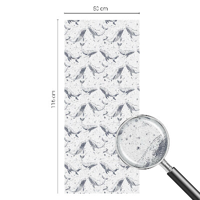 Fönsterfilm med mosaikmönster Havsdjur