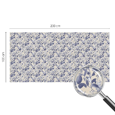 Solfilm fönster insynsskydd Blomsymmetri