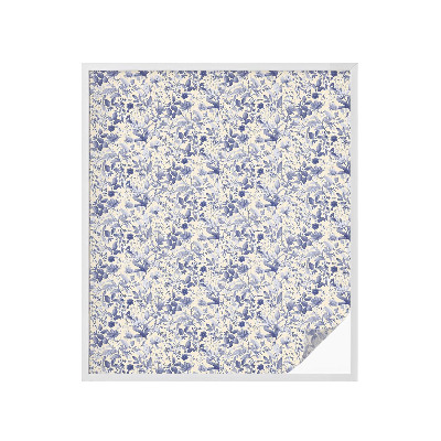 Solfilm fönster insynsskydd Blomsymmetri