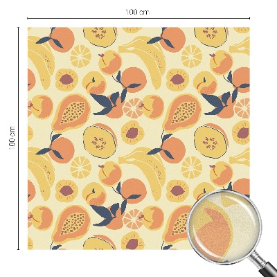 Solfilm fönster insynsskydd Saftig frukt