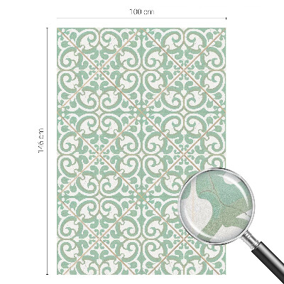 Fönsterfilm med mosaikmönster Klassisk elegans