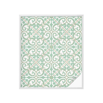 Fönsterfilm med mosaikmönster Klassisk elegans