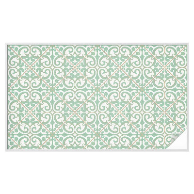 Fönsterfilm med mosaikmönster Klassisk elegans