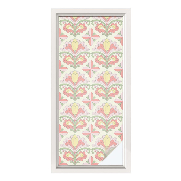 Solfilm fönster insynsskydd Växtliknande elegans