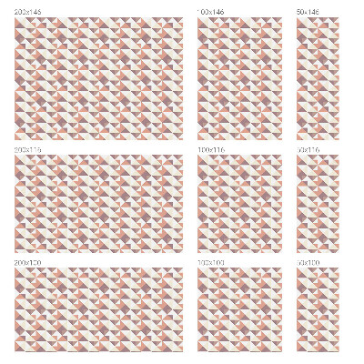 Fönsterfilm med mosaikmönster Moderna trianglar