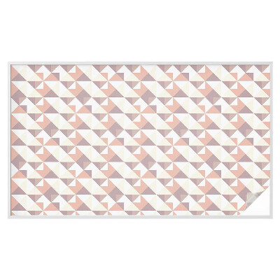 Fönsterfilm med mosaikmönster Moderna trianglar