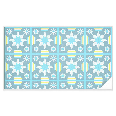 Dekorplast till fönster mosaik Stjärnmönster