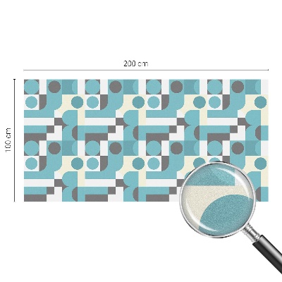 Solfilm fönster insynsskydd Geometriska mönster