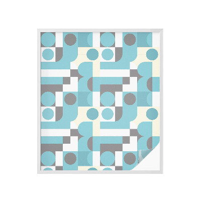 Solfilm fönster insynsskydd Geometriska mönster