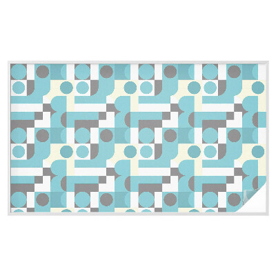 Solfilm fönster insynsskydd Geometriska mönster