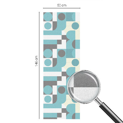 Solfilm fönster insynsskydd Geometriska mönster