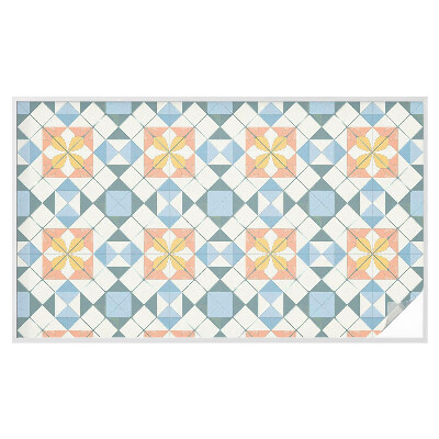 Solfilm fönster insynsskydd Färgglad symmetri